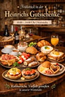 Frühstücksgenuss in der Heinrichs Gutsschenke